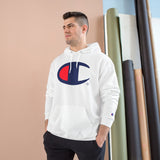 Champion Logo Hoodie — Classic Athletic Pullover Hooded Sweatshirt