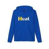 Adidas  "Heal" by Violet St, Unisex Fleece Hoodie