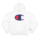 Champion Logo Hoodie — Classic Athletic Pullover Hooded Sweatshirt