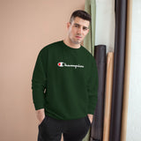 Champion Logo Sweatshirt — Classic Athletic Crewneck