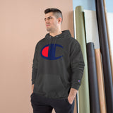 Champion Logo Hoodie — Classic Athletic Pullover Hooded Sweatshirt