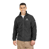 Columbia Embroidered Fleece Jacket – Classic Outdoor Zip-Up