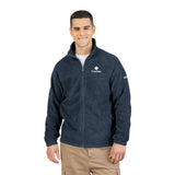 Columbia Embroidered Fleece Jacket – Classic Outdoor Zip-Up
