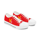 Violet St Red Low Top Sneakers -  Casual Women's Canvas Shoes