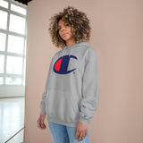 Champion Logo Hoodie — Classic Athletic Pullover Hooded Sweatshirt