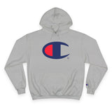Champion Logo Hoodie — Classic Athletic Pullover Hooded Sweatshirt