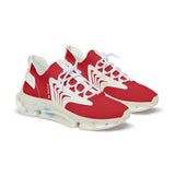Violet St, Men's Red Mesh Sneakers