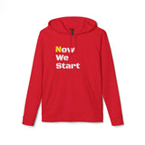 Adidas "Now we start" by Violet St Fleece Hoodie