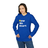 Adidas "Now we start" by Violet St Fleece Hoodie