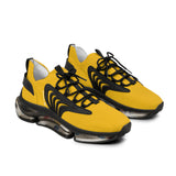Violet St, Men's Yellow Mesh Sneakers
