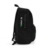 Violet St, Green V, Backpack