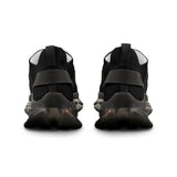 Violet St Men's Black Mesh Sneakers